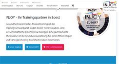 Desktop Screenshot of injoy-soest.de